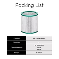 Carbon Filter Air Purifier Filter for Dyson Tower Air Purifier 1 pack/White Air Purifier Replacement