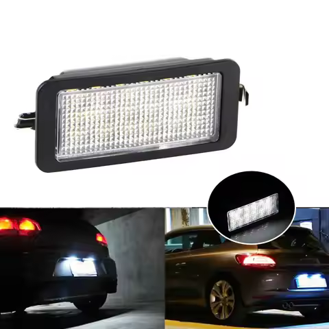 Car License Number Plate Lights LED 5700K For VW up!/e-up! Skoda Citigo/E-Citigo Seat Mii/e-Mii Ibiz