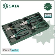 Pliers Set Sata 09912 Tray Set 4Pc (Cliers Set)