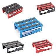 RC Cars Metal Repair Station Work Stand Assembly Platform for RC 1/8 1/10 Rock Crawler Climbing Cars