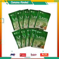 Laxsi Peluntur Lemak Pelangsing Susut Perut Herbal Pelancar BAB Buang Air Besar - 10 saset