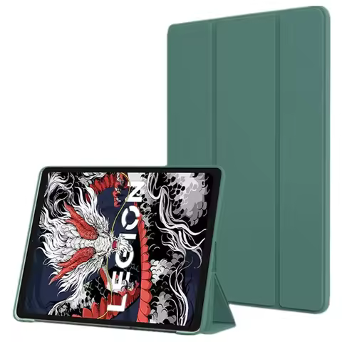 For Lenovo LEGION Y700 3rd Generation Case TB321FU 8.8" Trifold Leather Flip Soft TPU Back Cover Fun