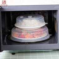 [clarins.sg] Microwave Dish Cover Microwave Dish Guard Lid Anti Splatter for Microwave Fridge