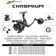 Reel Harrow Chromium 2000 3000 4000 5000 Reel Pancing Power Handle
