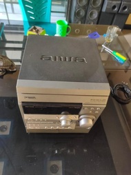 MINI COMPO AIWA NSX-RV29+SPEKER RANDOM TAPE NORMAL AUX NORMAL CD OF