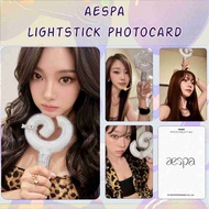 AESPA LIGHTSTICK PHOTOCARD UNOFFICIAL PREMIUM