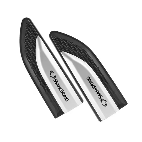 Car Body Protective Sticker Car Fender Side Blade Badge Emblem For NIO ET5 ES6 ES8 EC6 ET7 Weilai ET