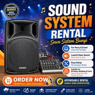 Sound System Rental / Sewa Sistem Bunyi + Mixer | Party Event | KL Selangor Seremban