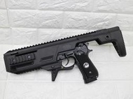 2館 iGUN 貝瑞塔 M9A1 手槍 CO2槍 連發版+ 衝鋒套件 (GBB衝鋒槍BB槍M92M9玩具槍空氣槍