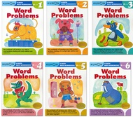 6books/set Kumon Math Workbook: Word Problems (Grade 1-6)