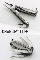Leatherman Charge TTI Plus 工具鉗(附尼龍套/Bit組) 【主鉗增加可替換式切線刀】