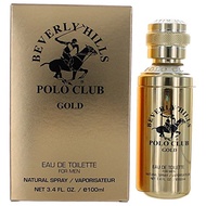 Beverly Hills Polo Club GOLD - Cologne for Men with Notes of Sandalwood, Leather & Patchouli - Class