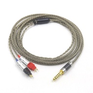 Balanced 16 Core LITZ 7N OCC Silver Plated Graphene Cable For Sennheiser HD580 HD600 HD650 HDxxx HD6
