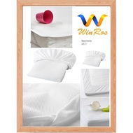LENAST white mattress protector 60x120 cm