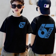 Korean Children's Shirt 67 Designs sorona Technology Fabric From America Suitable For Boys And Girls