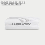 Flat Sheet Hotel Bed Sheet Cotton TC300 Top Sheet Without Rubber