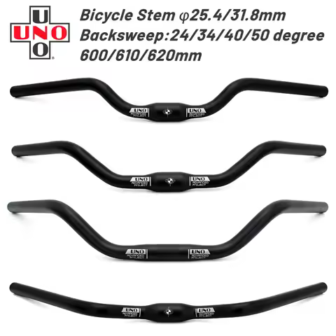 UNO Mountain Bicycle Handlebar Bike Swallow Handle 25.4/31.8mm MTB Bicycle M Type Trekking Bar 600/6