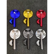 Rearview mirror H2C Full aluminum CNC round model H2C mirror