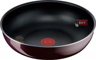 日本Tefal T-fal 特福 疊疊鑊 中式炒鍋28CM 棕色 Tefal ingenio 法國製造