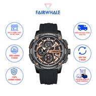 Đồng Hồ Nam Thể Thao Chính Hãng Mark Fairwhale FW002 Size 44mm Dây Đeo Silicone Chống Nước 30m Thời 