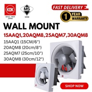 KDK WALL MOUNTED VENTILATING FAN 15AAQ1/20AQM8/25AQM7/30AQM8 KIPAS EXHAUST