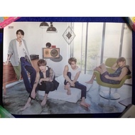 Cnblue POSTER OFFICIAL ALBUM 2GETHER