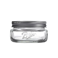 Ball Mason JarAmerican Mason Jar Glass Transparent Oat Sealed Jar Milkshake Wide Mouth Fruit Drink Cup