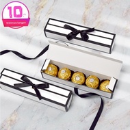 gift set for woman Romantic Suprise Gift & Box 10 kotak hadiah segi empat tepat Hepburn kotak coklat