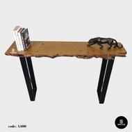 A400. Chengal Emas Solid Wood Bar Table / Console Table