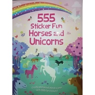 555 Sticker Fun Horses and Unicorns 16S C
