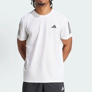 Adidas adidas/adidas Quick-Drying Three Stripes Color-Blocking Round Neck Printed Short-Sleeved T-Sh