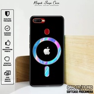OPPO F9 Softcase F9 PRO/ - Case OPPO F9 PROhp F9/ Magsafe Logo Motif - Casing OPPO F9hp - Silicone O