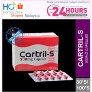 (Exp: 07/2023) Cartril-S Cartril S Glucosamine 500mg 100's Capsules