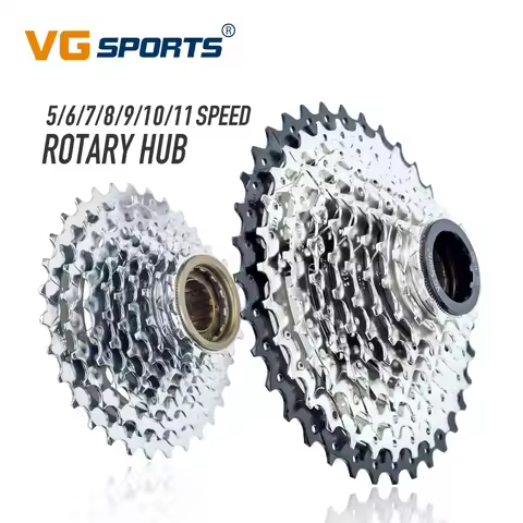 VG Sports Bike Freewheel Sprockets 5/6/7/8/9/10/11 Speed Thread Type 5s 6s 7s 8s 9s 10s 11s 28T 32T 