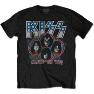 Kiss 1977 Men's T-Shirt Retro Punk Rock Style