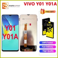 ✟ ◎ ◰ IPARTSEXPERT 6.51'' Original LCD For Vivo Y01 Y01A V2166 LCD Display Touch Screen Replacement