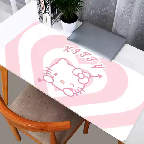 Hello Kitty Mouse Pads Gaming Anime Dywan Gamer Keyboard Desk Mat Table durable Carpet Mousepad New 