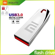 Xiaomi Silver Metal Flash Drive 128GB 256gb 512GB 2GB 1GB USB3.0 Flash Memory Stick 64GB 32GB 16GB 8GB Pen Drive