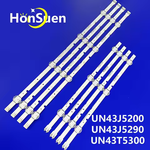 5set LED Backlight Strip For un43j5200 un43j5200af un43j5290 UN43T5300 UN43T5300AG UA43N5380 UE43N53
