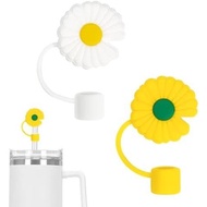 WELTAZ 2 Pack Cloud Shape Straw Covers Compatible With 14oz&20oz&30oz&40oz Stanley Tumbler, Cute Sil