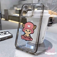 Comic One Piece Chopper Phone Case Compatible For iPhone 14 11 13 Pro Max 12 7 8 Plus X XR XS SE 2020 Lens Protection Shockproof Soft TPU Clear Cover