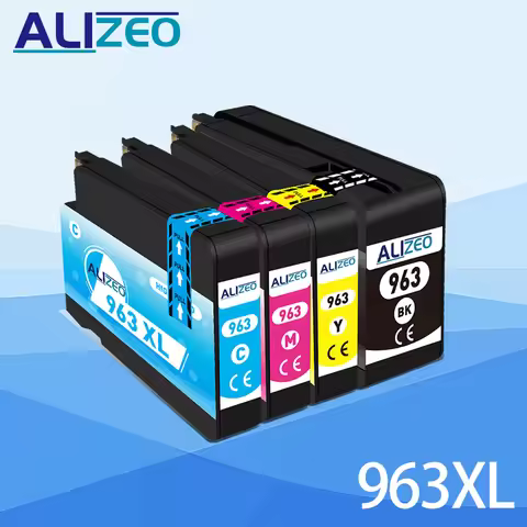 ALIZEO 963 XL Ink Cartridge For HP 963XL HP963 Compatible OfficeJet Pro 9010 9012 9013 9014 9015 901