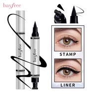 Bayfree Eye Makeup Cosmetic Long Lasting &amp; Waterproof Cat Eyeliner Stamp Smudgeproof Double Sided Pen
