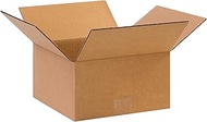 BOX USA B663 Corrugated Boxes, 6"L x 6"W x 3"H, Kraft (Pack of 25)