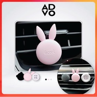 ADVO Car Perfume Pewangi Kereta Cartoon Air Freshener Cute Aircon Vent Silicone Holder Diffuser Clip