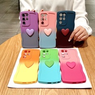 Case Casing Samsung Galaxy S24 S23 S22 S21 S20 Ultra Plus FE Note 20 Ultra Wave Shape Gradient Soft Phone Case