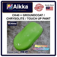 AIKKA Paints CK40 + Groundcoat / Chrysolite / Supreme Crystalized / Touch Up Paint / DIY Cat Spray T