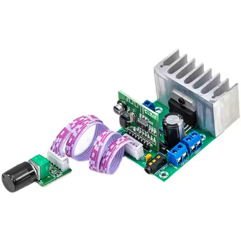 Nvarcher TDA7377 Bluetooth Digital Amplifier Audio Board Stereo Dual Channel 35W*2 Class AB For 4-8 