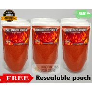 Snack Corner Powder Chili Barbecue Trio - Premium Fries Flavoring Seasoning for French Fries Potato 