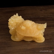 Jade Ornaments Topaz Feng Shui Living Room Beige Turtle Dragon Gossip Ornaments Turtle Ornaments Win